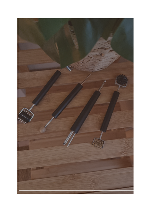 Outils pour la réflexologie faciale Dien Chan