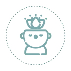 Icône "gestion du stress"